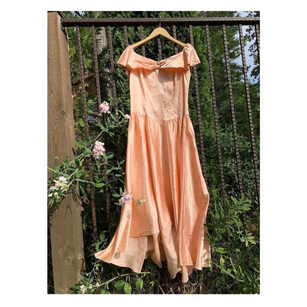 Pink Satiny princess dress